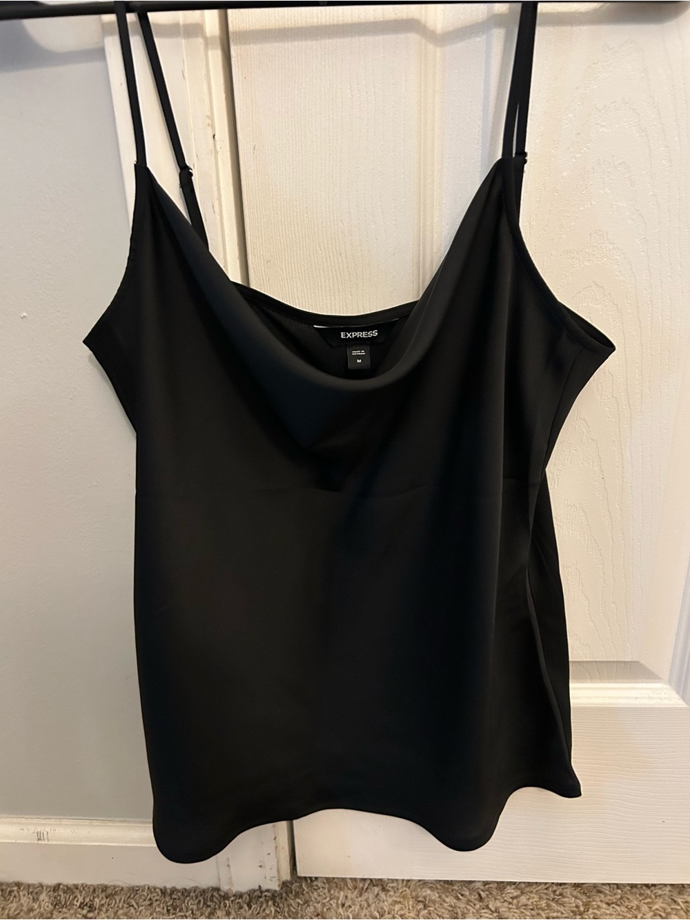 Express cowl neck tank top